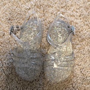 Children’s Place Glitter Jelly Sandals